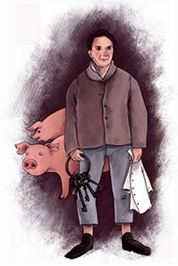 drawing of henry singleton