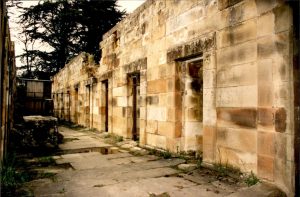 photograph of the Separate Prison prior to conservation project works in 2011