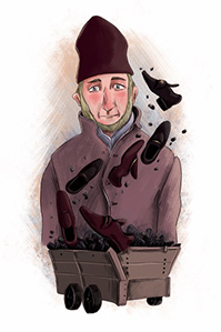 cartoon image of william thompson